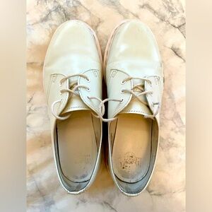 White Doc Martin Lace-ups—Men’s UK 6